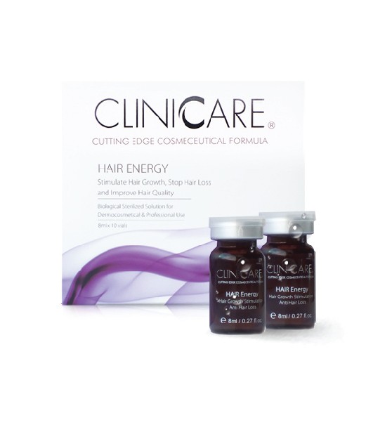 ClinicCare Hair Energy Haj ampulla termékkép