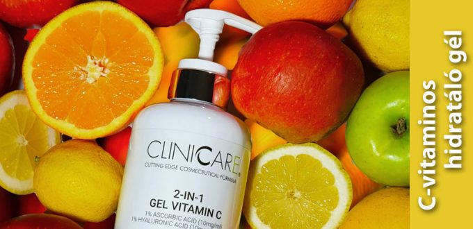 ClinicCare 2 az 1-ben C-vitaminos hidratáló gél