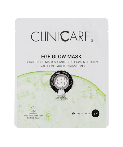 CLINICCARE EGF Glow Mask Pigmentrendellenességek ellen termékkép