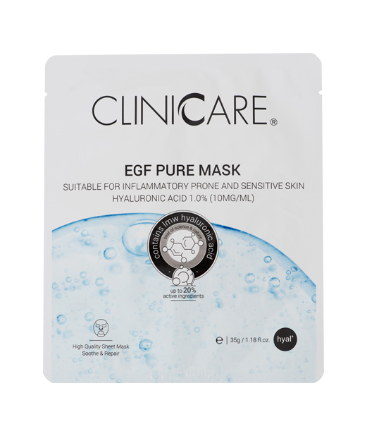 CLINICCARE EGF Pure Mask Gyulladáscsökkentő maszk termékkép